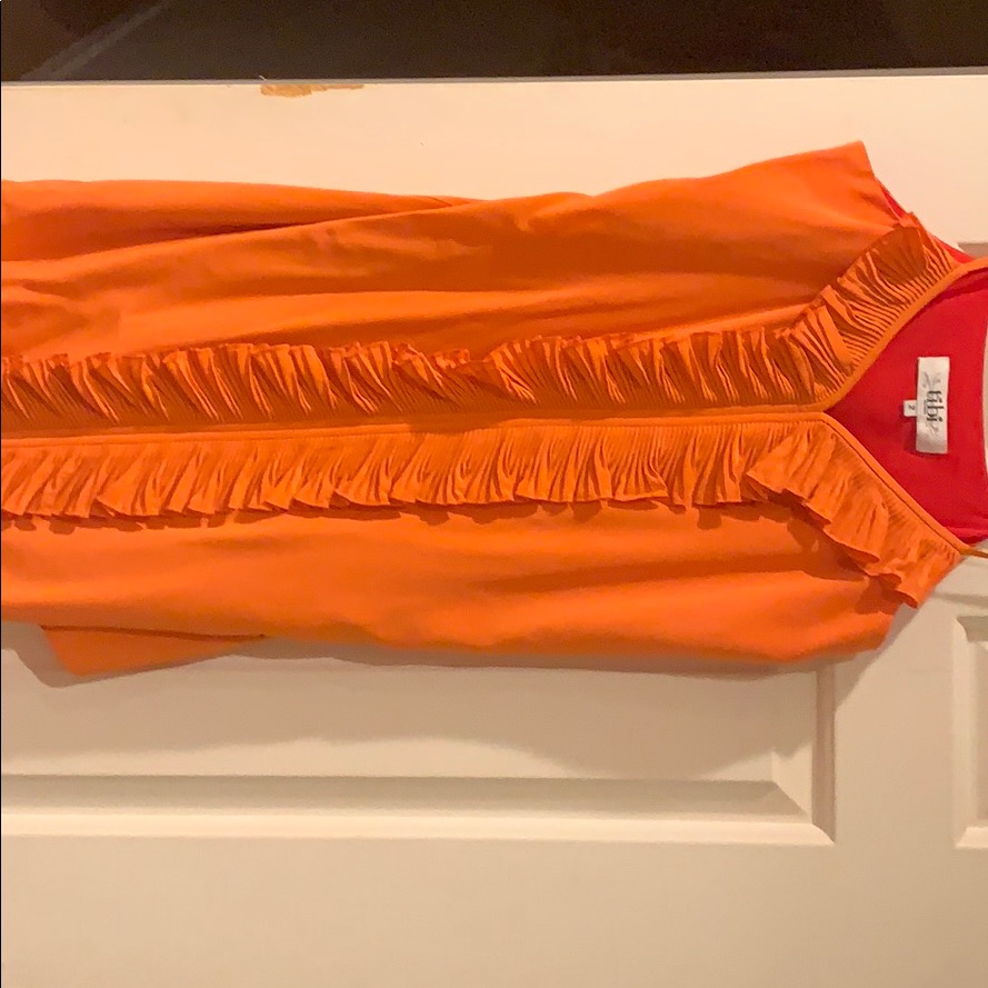 Tivo Orange Dress